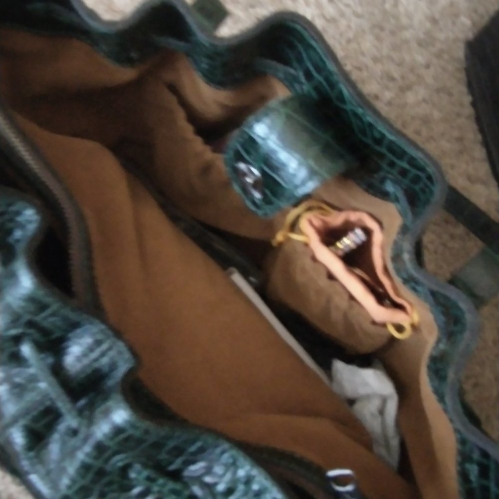 PATRICIA NASH "10TH" ANNIVERSARY LEATHER HANDBAG - Picture 5 of 7